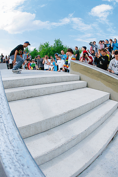 Sequenz von Eric Koston fotografiert von Thomas Gentsch