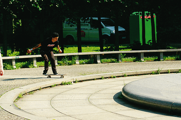 Sequnz des Flip Skateboards Pros Luan Oliveira
