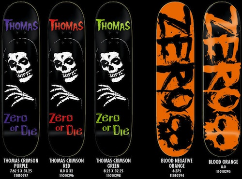 Zero Skateboards Jamie Thomas, Chris Cole, Tommy Sandoval