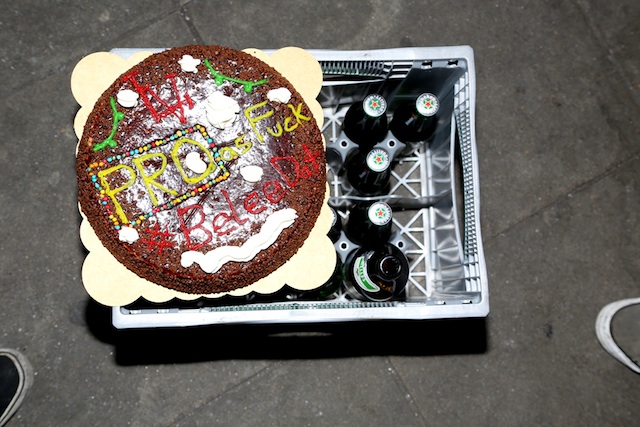 Die Pro Torte! Andere Torten waren wohl auch am Start.